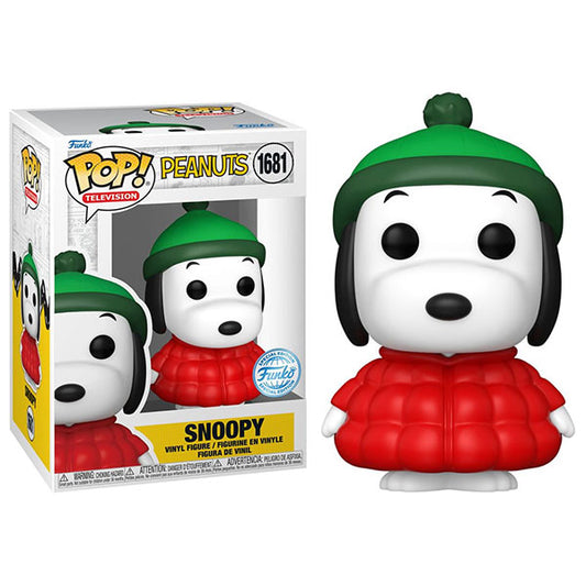 Peanuts - Snoopy in Coat Pop! Vinyl Figure