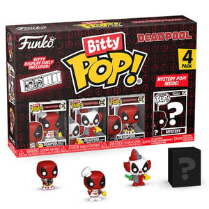 Deadpool - BBQ Master Bitty Pop! Vinyl Figures - Set of 4