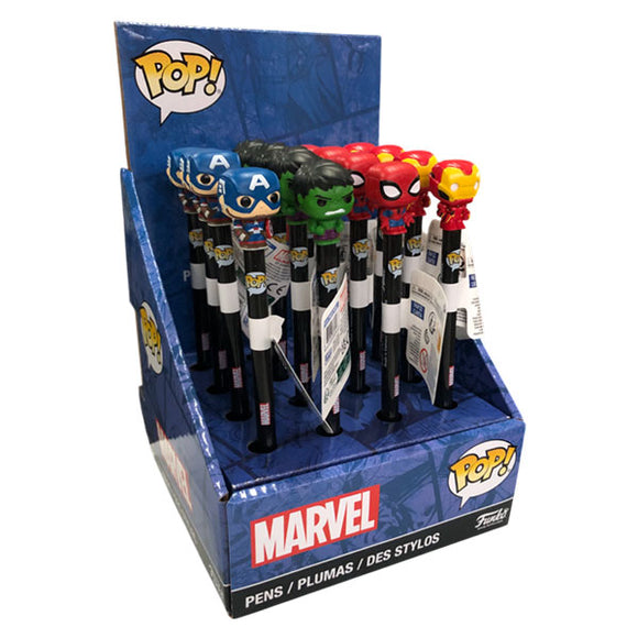 Marvel Comics - New Classics Pop! Pen Topper Assortment - Set of 16