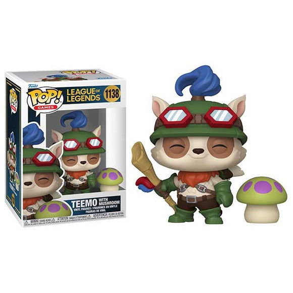 League of Legends - Teemo with Mushroom Pop! Vinyl Figure