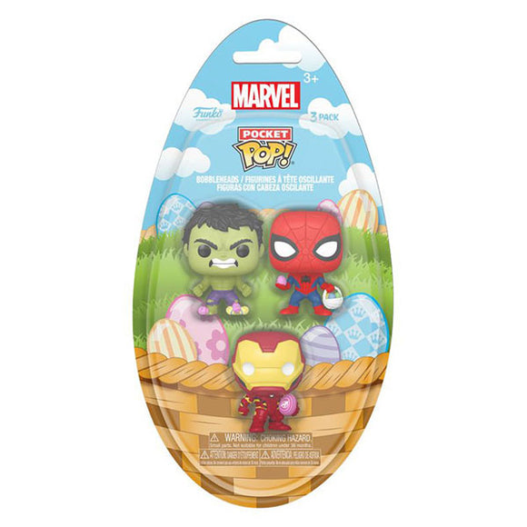 Marvel Comics - Easter Pocket Pop! Vinyl Figures - Set of 3