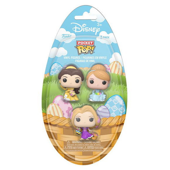 Disney: Princesses - Easter Pocket Pop! Vinyl Figures - Set of 3