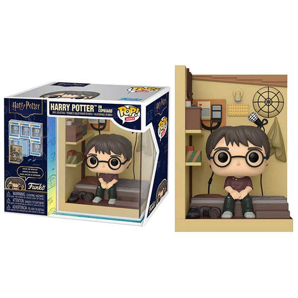 Harry Potter - Harry in Cupboard Pop! Nook Vinyl Figure Set