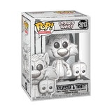Looney Tunes: Sketched - Sylvester & Tweety Pop! Vinyl Figure