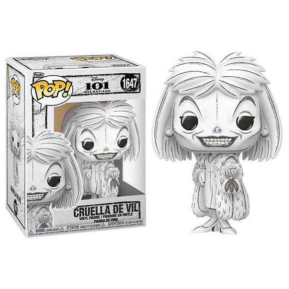 Disney: Sketched - Cruella De Vil Pop! Vinyl Figure