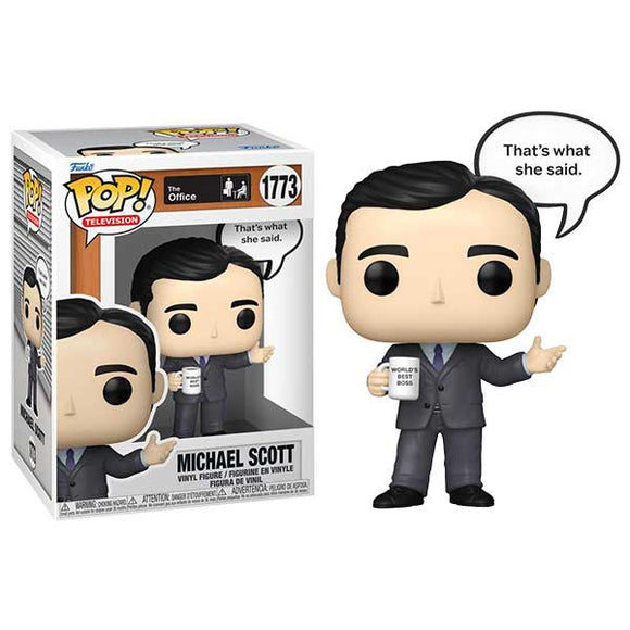 The Office - Michael Pop! Sayings Vinyl Figure