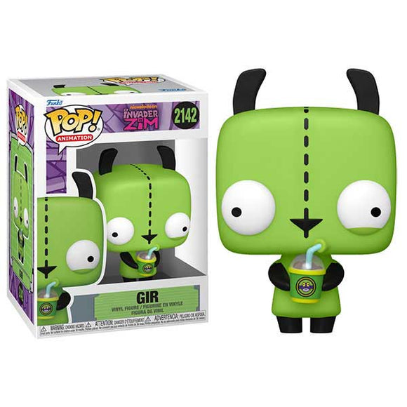 Invader Zim - GIR (with Drink) Pop! Vinyl Figure