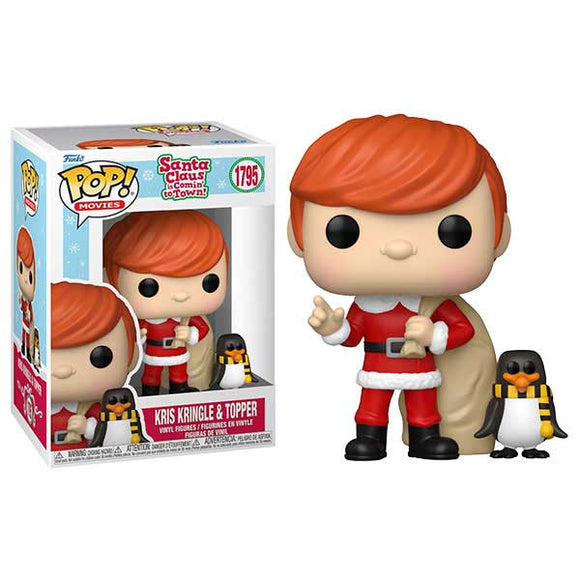 Santa Claus is Comin' to Town - Kris with Topper Pop! Vinyl Figure