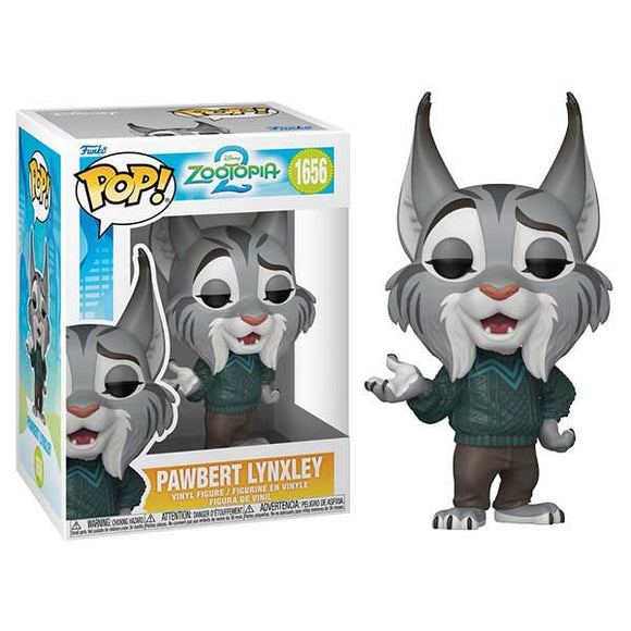 Zootopia 2 - Pawbert Lynxley Pop! Vinyl Figure