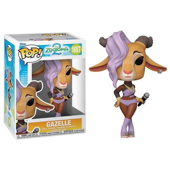 Zootopia 2 - Gazelle Pop! Vinyl Figure