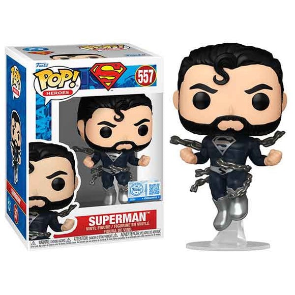 DC Comics - Superman (Black Suit) Pop! Vinyl Figure