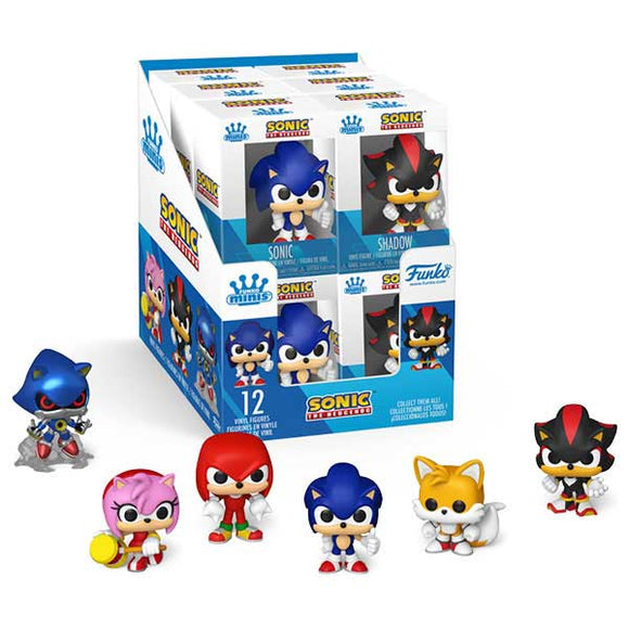 Sonic Mini Vinyl Figures Assortment - Set of 12