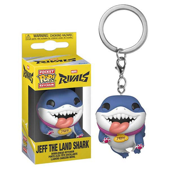 Marvel Rivals - Jeff the Land Shark Pop! Keychain