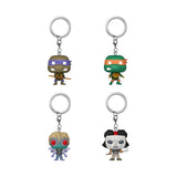 Teenage Mutant Ninja Turtles Pop! Keychains Assortment - Set of 12