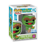 Sesame Street - Oscar the Grouch Flocked Pop! Vinyl Figure