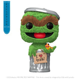 Sesame Street - Oscar the Grouch Flocked Pop! Vinyl Figure