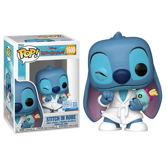Lilo & Stitch - Stitch in Robe Pop! Vinyl Figure