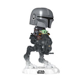 The Mandalorian & Grogu (2026) - The Mandalorian with Grogu in Imperial Remnant AT-RT Pop! Ride Vinyl Figure
