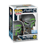 Alien Vs Predator: Requiem - Bull Predator (Battle Damaged) Glow Pop! Vinyl Figure