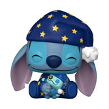 Lilo & Stitch - Stitch in PJ's Glow Pop! Vinyl Figure