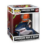 Chainsaw Man: Reze Arc (2025) - Chainsaw Man with Beam Pop! Ride Vinyl Figure
