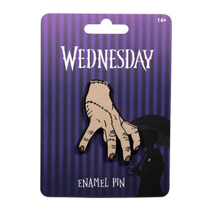 Wednesday - Thing Enamel Enamel Pin