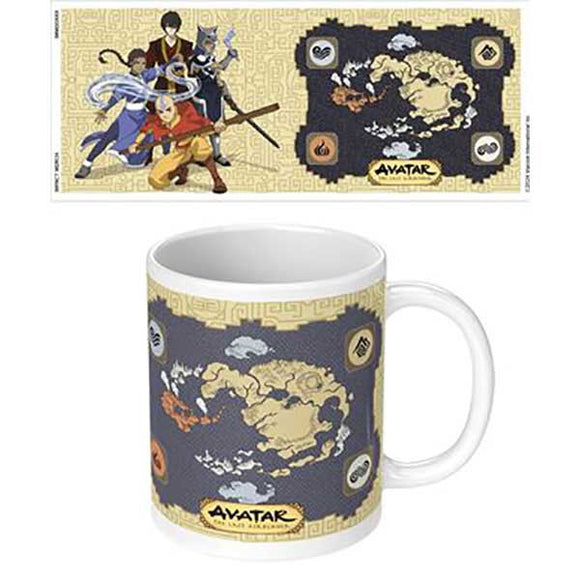 Avatar: The Last Airbender - Map Mug