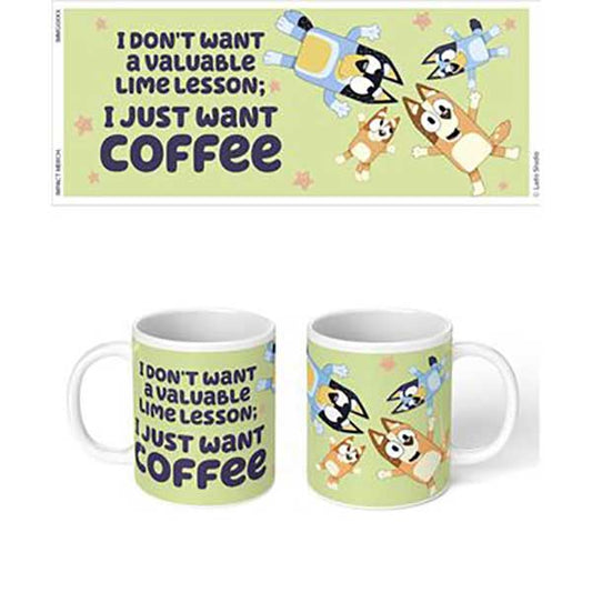 Bluey - I Just Want Coffee Mug