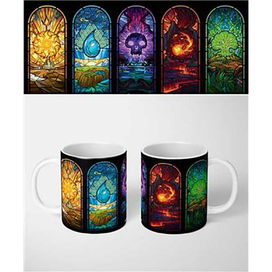 Magic The Gathering - Stained Glass Mug