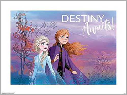 Frozen II - Destiny Awaits 60 x 80cm Art Print