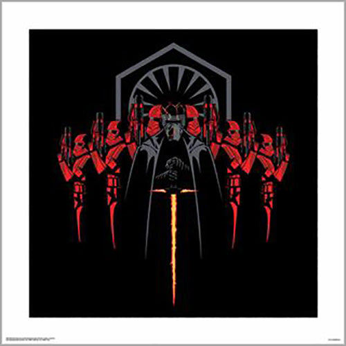 Star Wars: Episode IX - Knights Of Ren 40 x 40cm Art Print