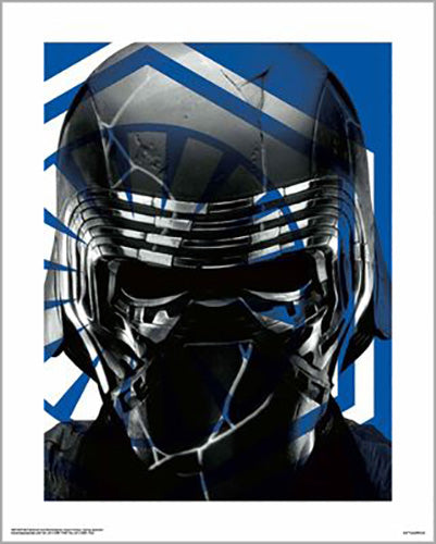 Star Wars: Episode IX - Kylo Blue 40 x 50cm Art Print