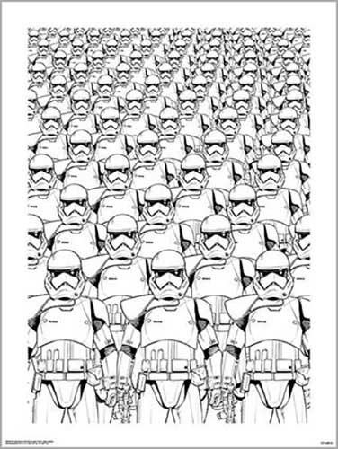 Star Wars: Episode IX - Stormtrooper Army 60 x 80cm Art Print