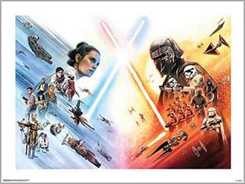 Star Wars: Episode IX - Hope Vs Fear 60 x 80cm Art Print
