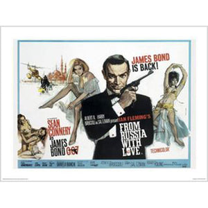 James Bond - From Russia With Love 60 x 80cm Art Print