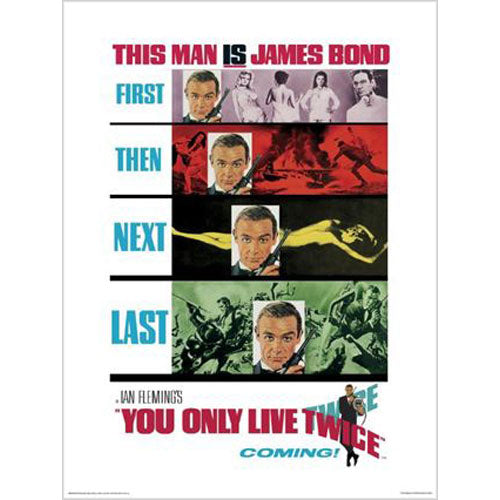 James Bond - You Only Live Twice: Layers 60 x 80cm Art Print