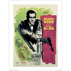 James Bond - Dr No: French 60 x 80cm Art Print