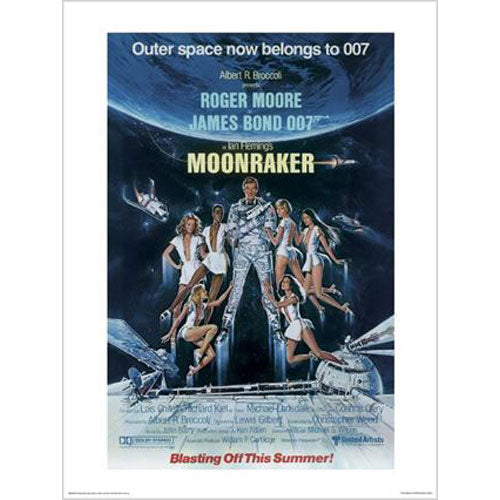 James Bond - Moonraker 60 x 80cm Art Print