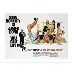 James Bond - You Only Live Twice: Bath 60 x 80cm Art Print