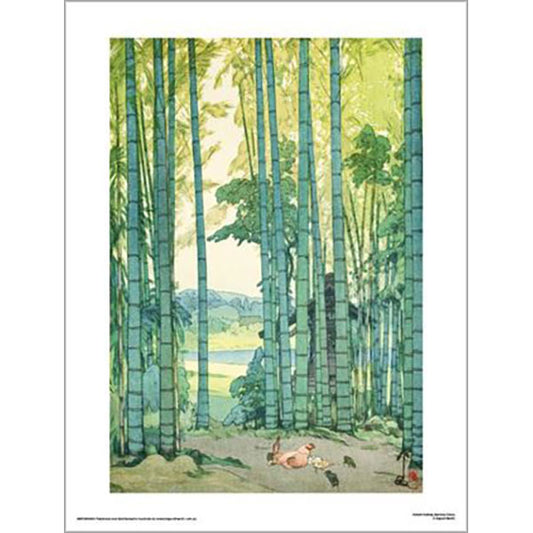 Hiroshi Yoshida - Bamboo Grove 30 x 40cm Art Print