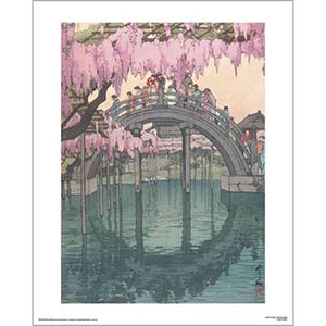 Hiroshi Yoshida - Kameido Bridge 40 x 50cm Art Print