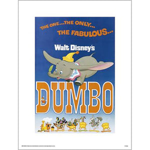 Disney - Dumbo Movie 30 x 40cm Art Print