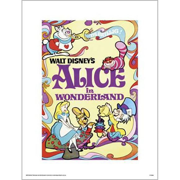 Disney - Alice In Wonderland Movie 30 x 40cm Art Print