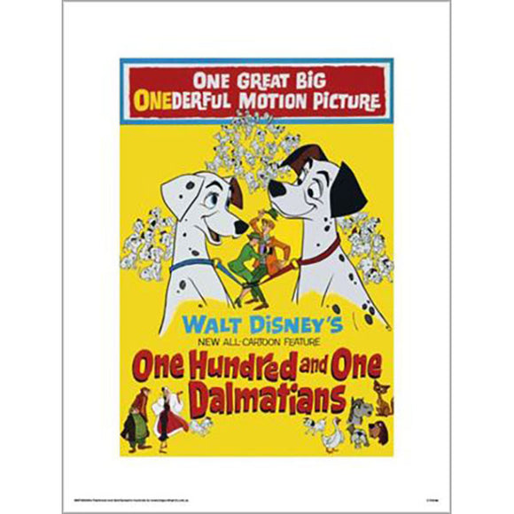 Disney - 101 Dalmations Movie 30 x 40cm Art Print