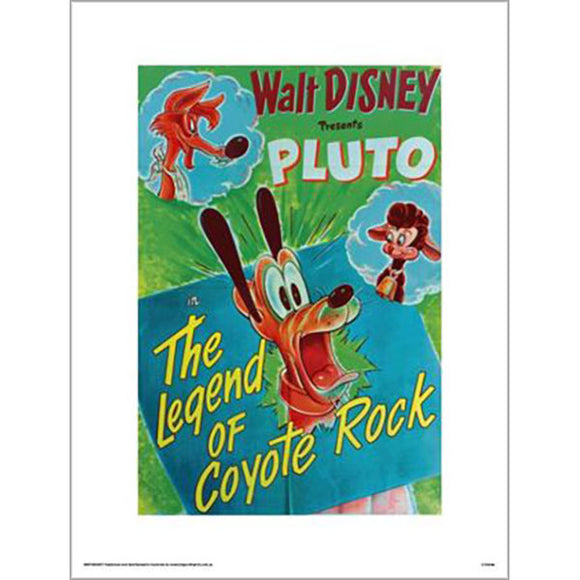 Disney - Pluto The Legend Of Coyote Rock 30 x 40cm Art Print