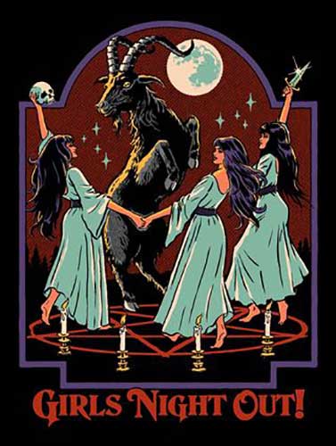 Steven Rhodes - Girls Night Out 30 x 40cm Art Print