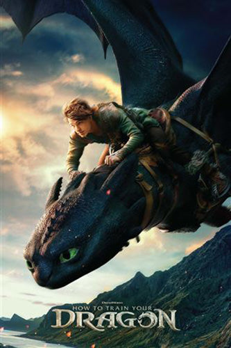 How To Train Your Dragon - Live Action Poster