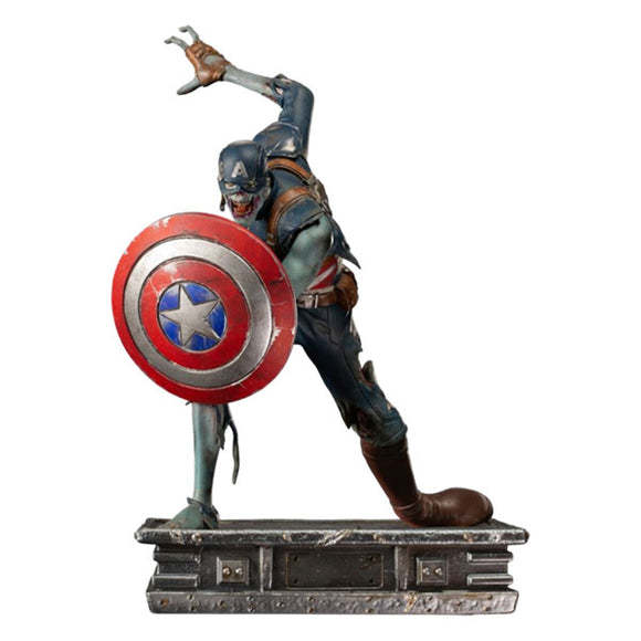 What If - Zombie Captain America 1:10 Scale Statue