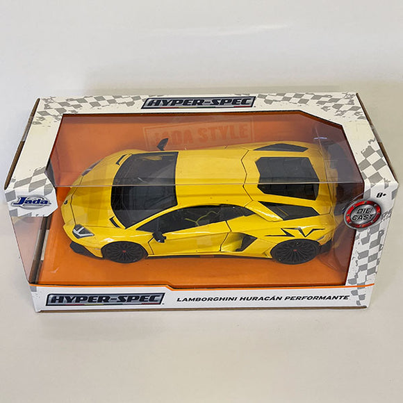 Hyperspec - 2017 Lamborghini Huracan Yellow 1:24 Scale Die-Cast Vehicle