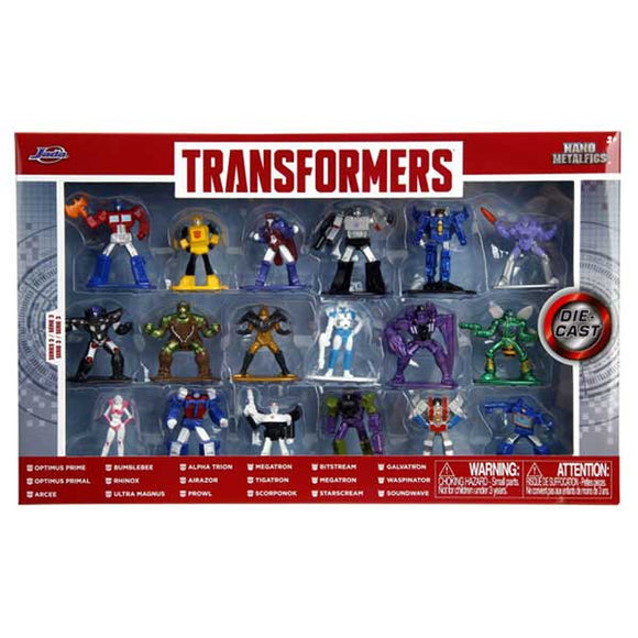 Transformers Series 3 Nano MetalFigs Figures - Set of 18